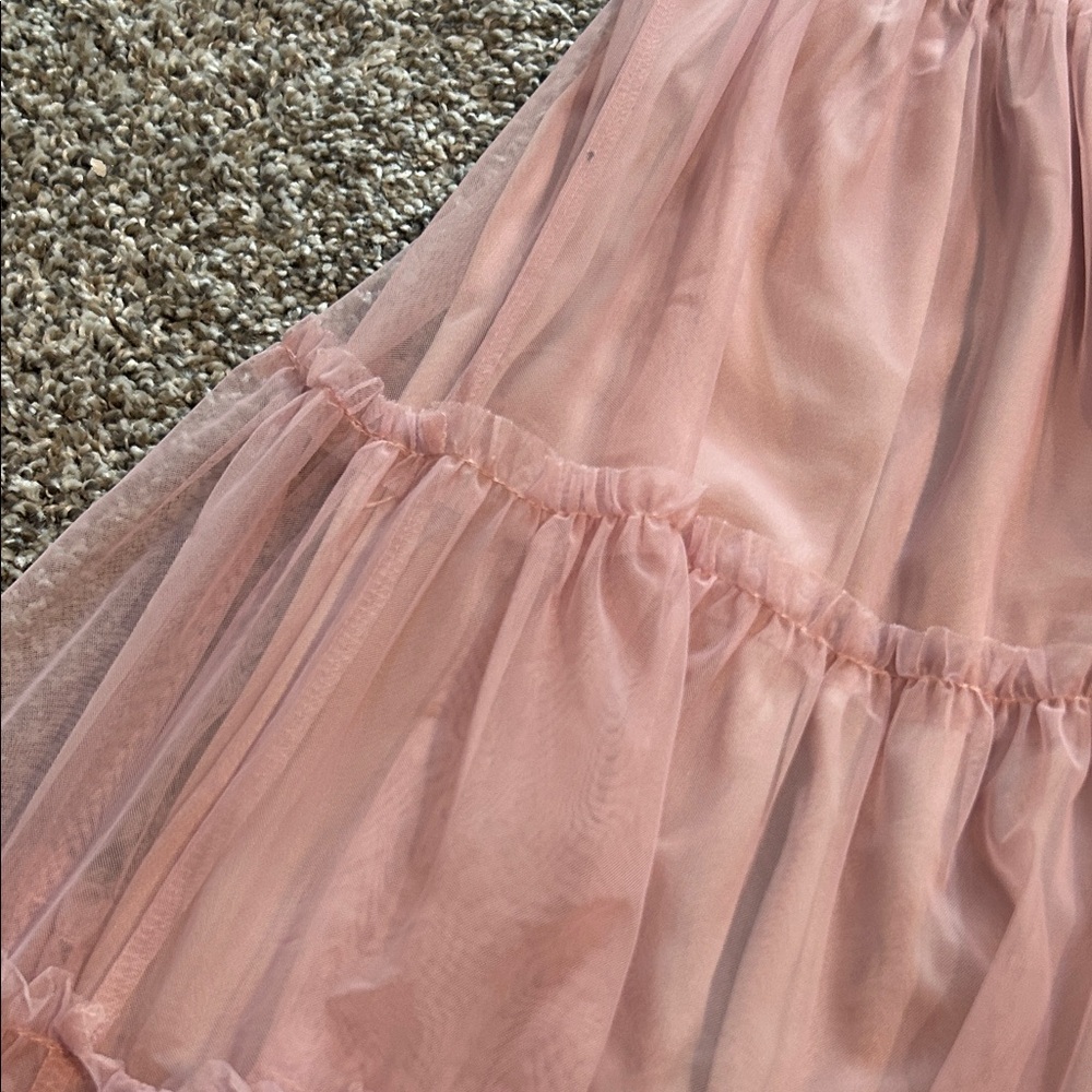 Pink Ruffled Dress - Picture 5 of 8